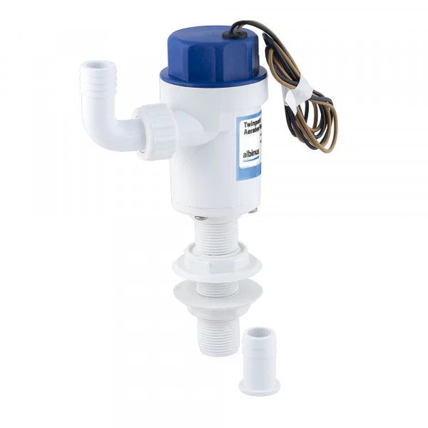 01-05-079 – ALBIN Livewell / Baitwell Pump, Non Self-Priming 750 Gallon Per Hour And 660 Gallon Per Hour At 3 Feet He...